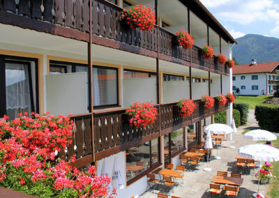 Motorradhotel Allgäu - Hotel Alpenblick Berghof in Halblech im Allgäu